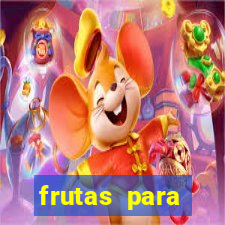 frutas para imprimir e recortar